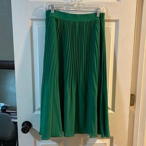 J. Crew pleated skirt